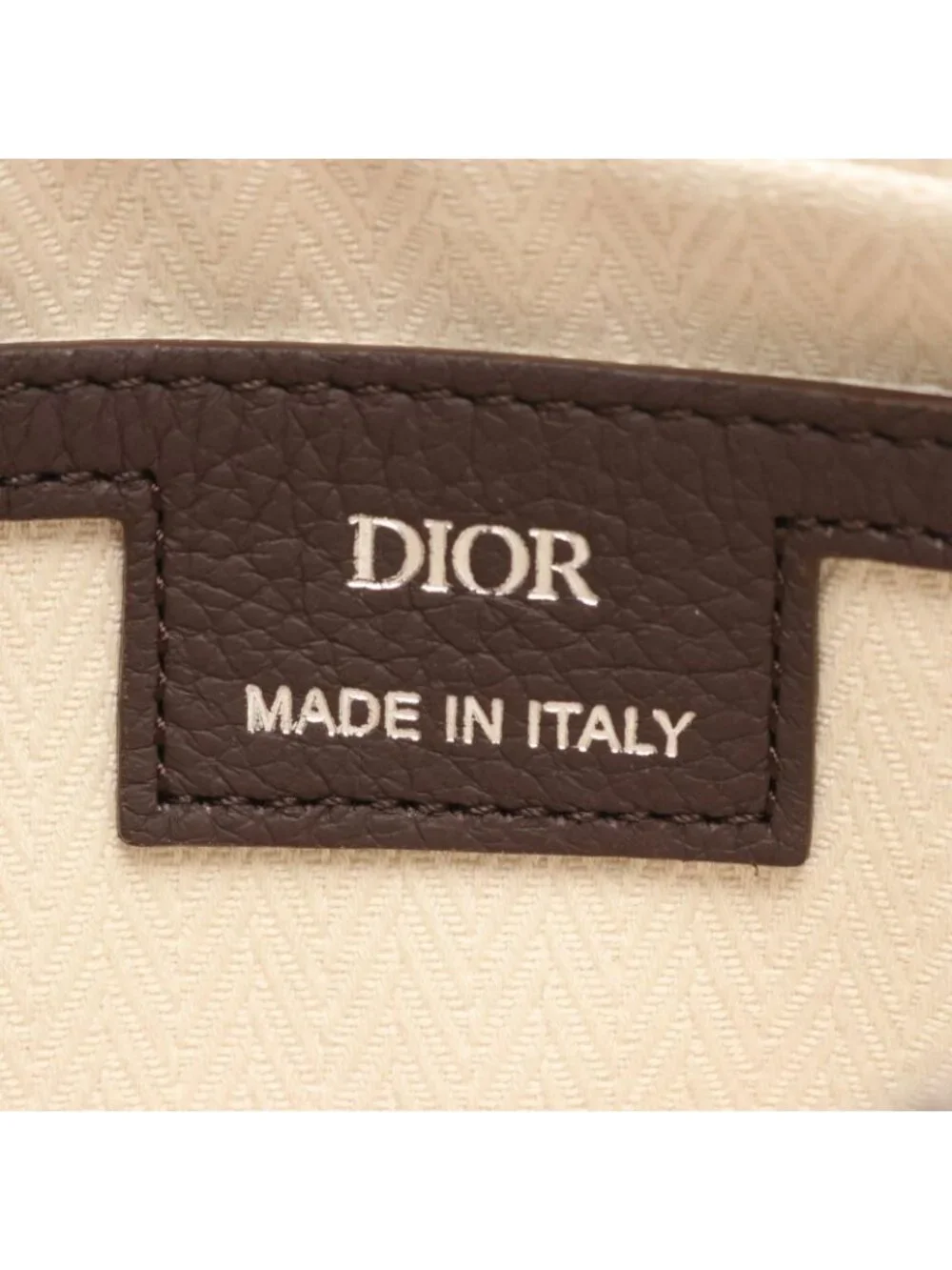Dior Shoulder Bag Saddle Cross Body Brown Leather - Picture 4 of 7